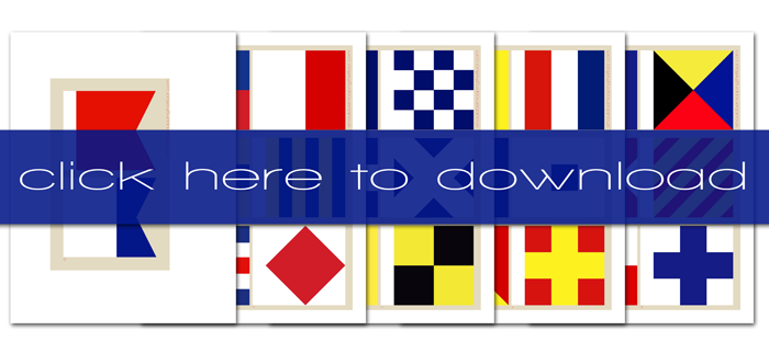 Free Printable Maritime Flags | i should be mopping the floor