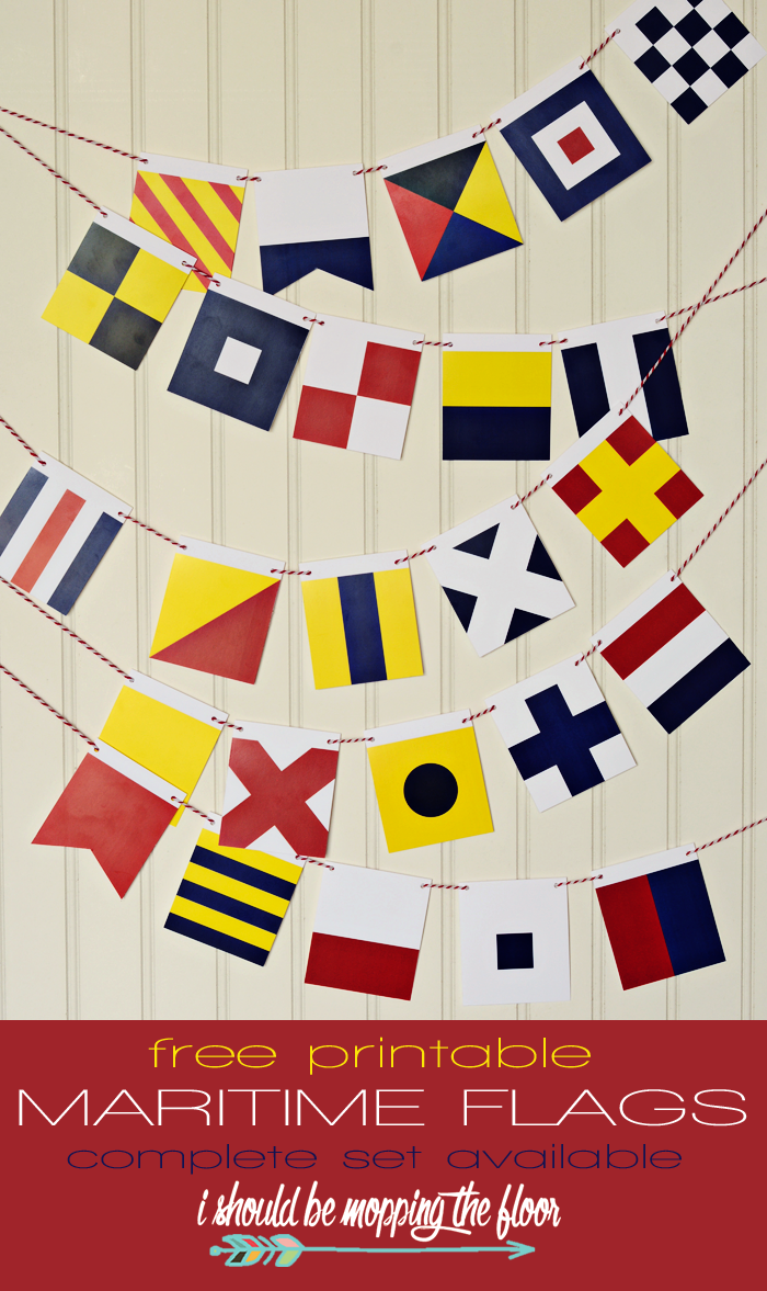 Free Printable Maritime Flags