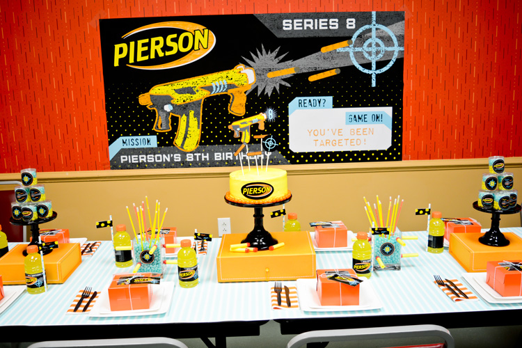 Piersons Nerf Gun Laser Tag Party - Anders Ruff Custom Designs, LLC