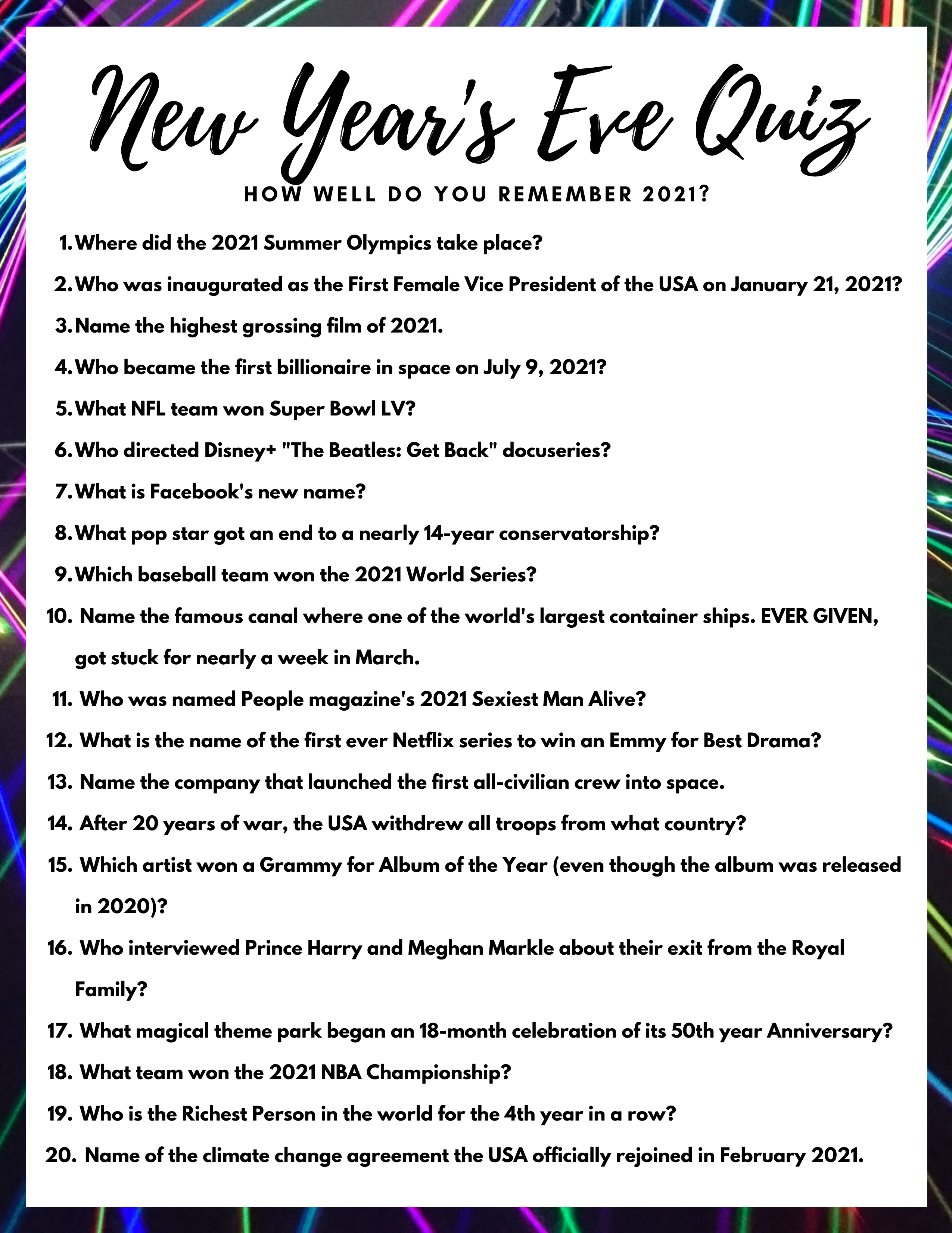 printable new year quiz questions and answers