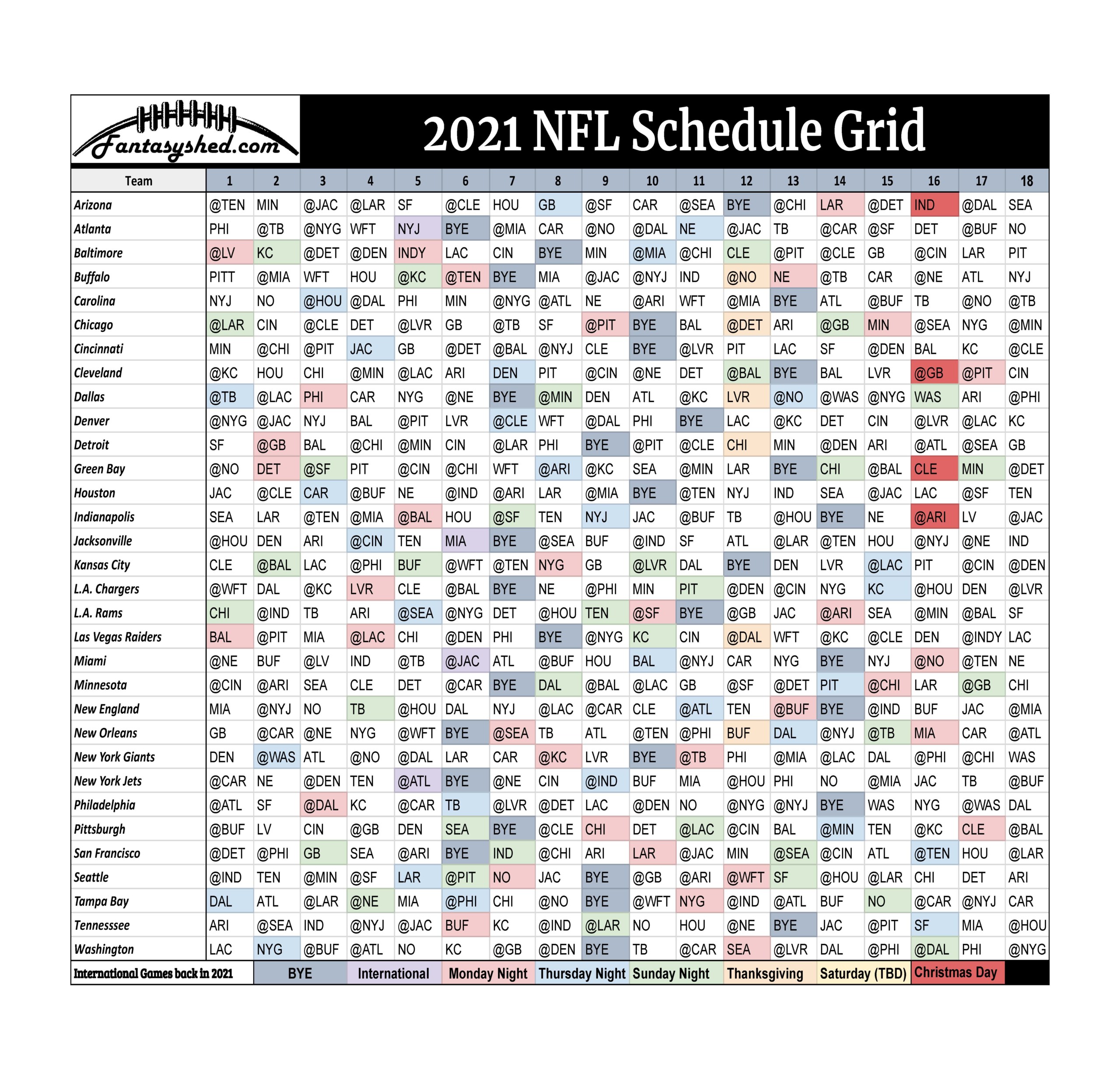 printable nfl grid schedule
