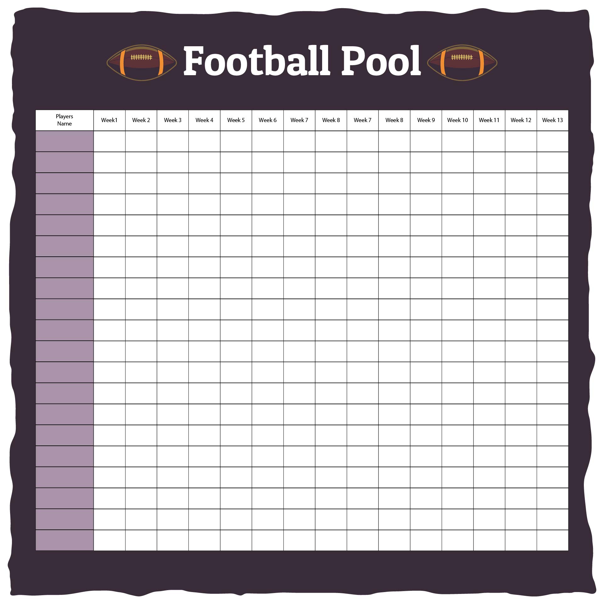 nfl-weekly-pick-em-master-sheet-fill-online-printable-fillable-worksheets-library for Free Printable Nfl Pick Em Sheets Nfl Weekly Pick Em Master Sheet - Fill Online, Printable, Fillable ... - Worksheets Library for Free Printable Nfl Pick Em Sheets