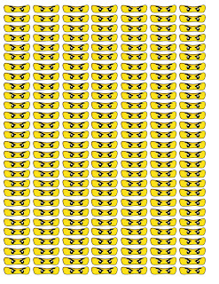 printable ninjago eyes template