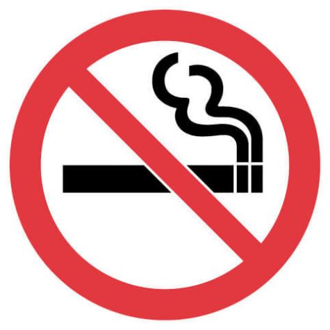 printable no smoking signs australia