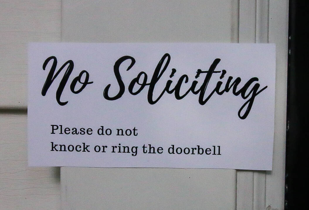 No Soliciting Sign- Free Printable