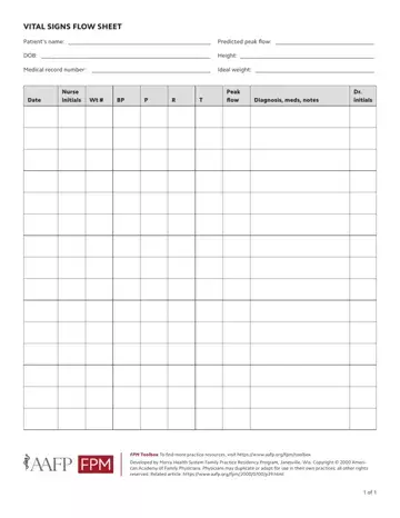 Vital Signs Flow Sheet Fill Out - Printable Normal Vital Signs 19.webp