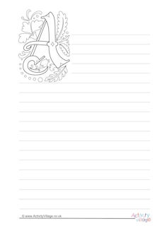 printable note writing paper