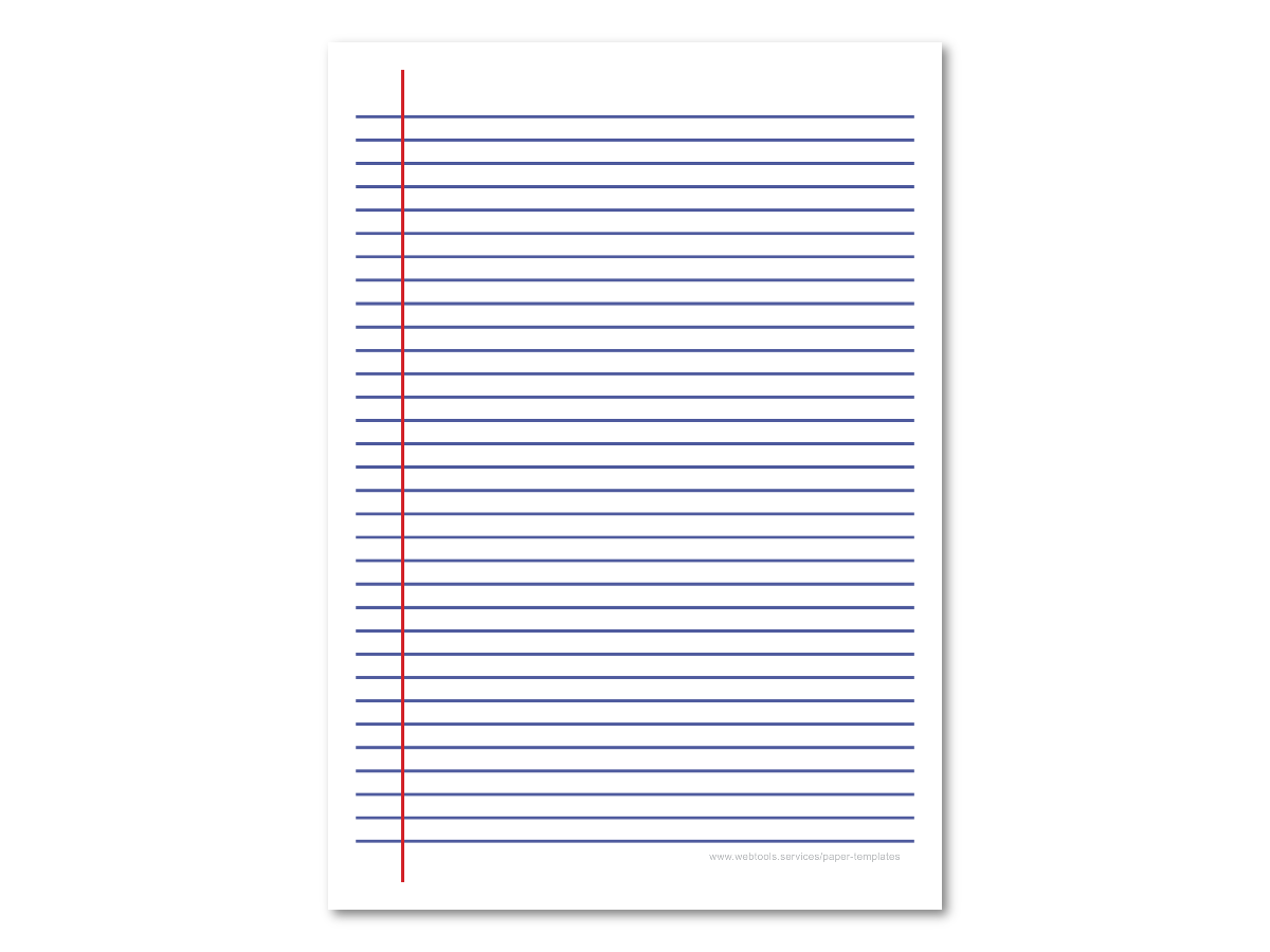Webtools Wide Ruled Paper Worksheets Library