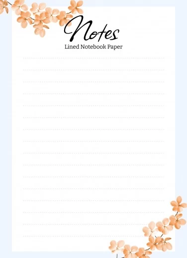 printable notepad paper