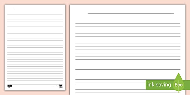 printable notepad writing paper