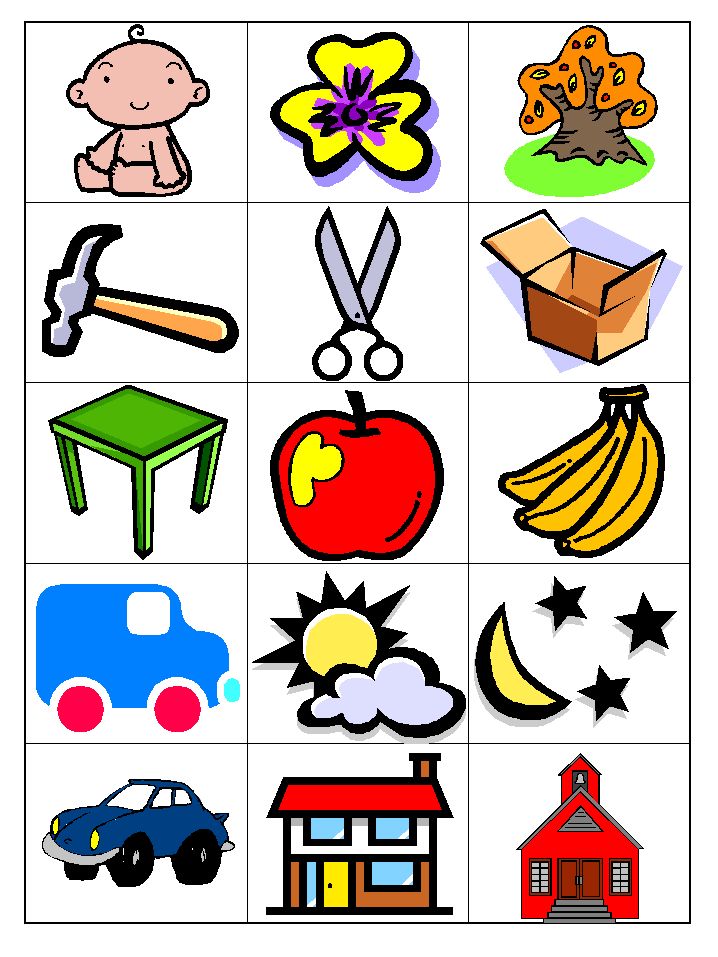 printable noun pictures