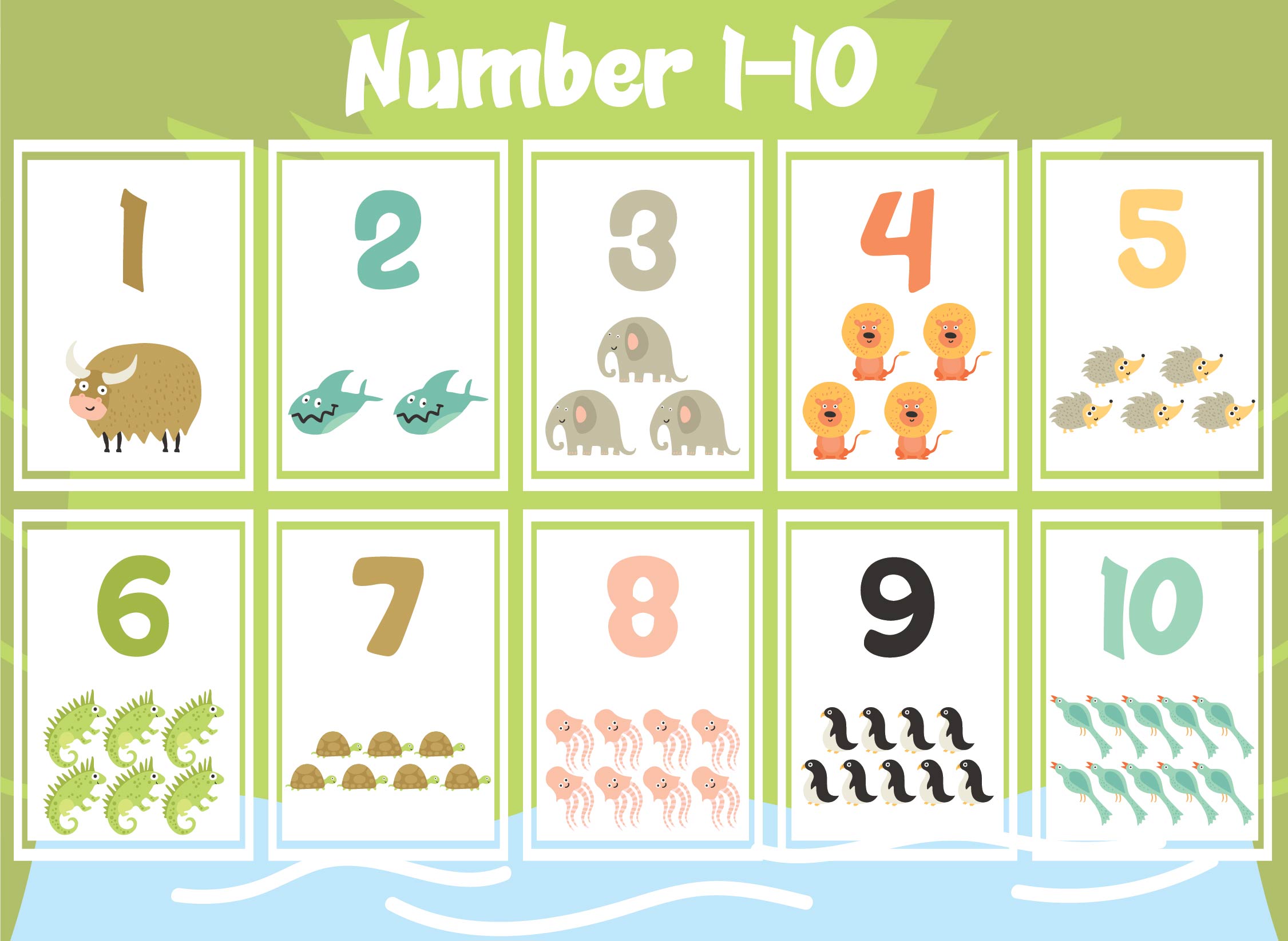 printable number chart free