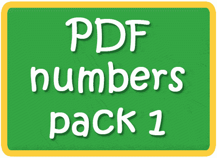 Number Flashcards - Teach Numbers - FREE Flashcards For Kids!