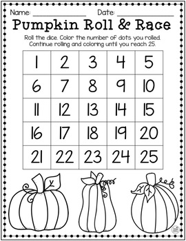 Halloween Math Games &  Printable Activities KINDERGARTEN, 1ST GRADE, PREK