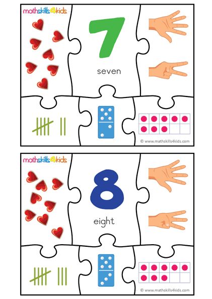 printable number games for kindergarten