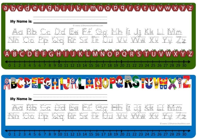 free-alphabet-desk-chart-line-printable-worksheets-library for Free Printable Alphabet Line For Classroom FREE Alphabet Desk Chart Line Printable - Worksheets Library for Free Printable Alphabet Line For Classroom