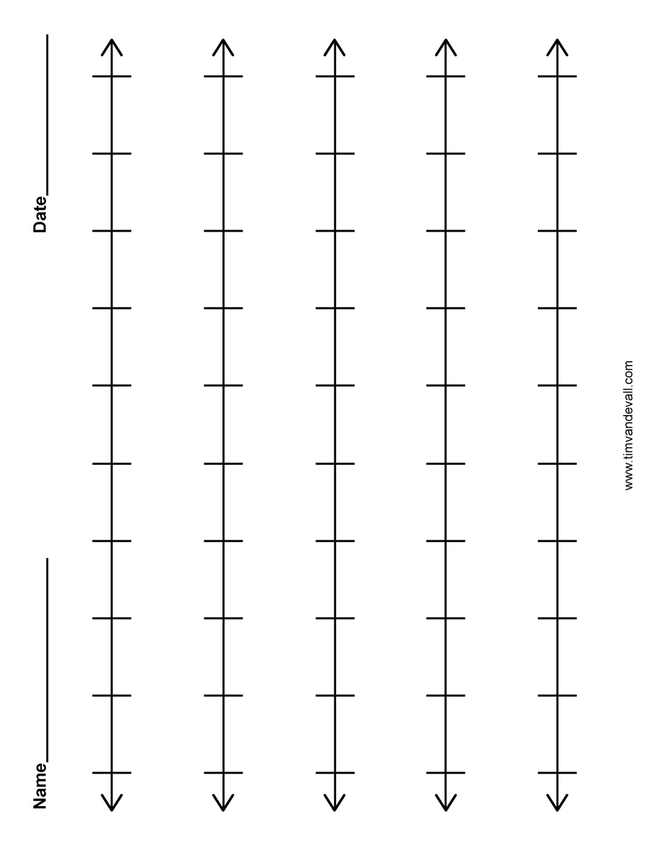 blank-number-lines - Tims Printables