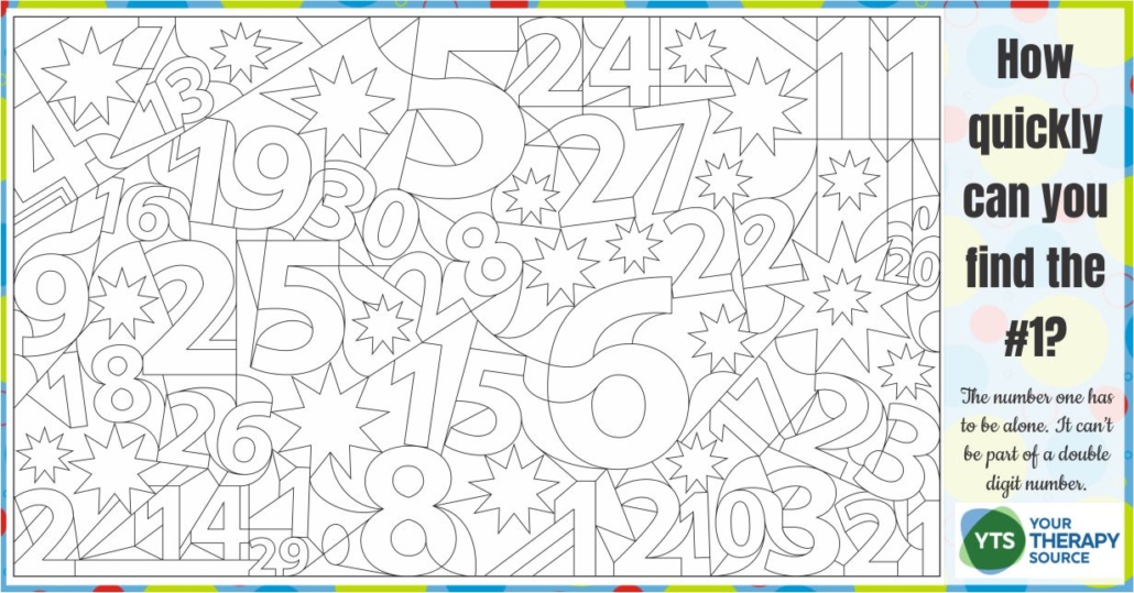 Number Puzzle for Kids - Your Therapy Source