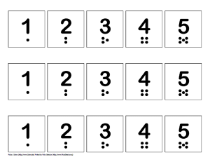 printable numbers 1 to 5