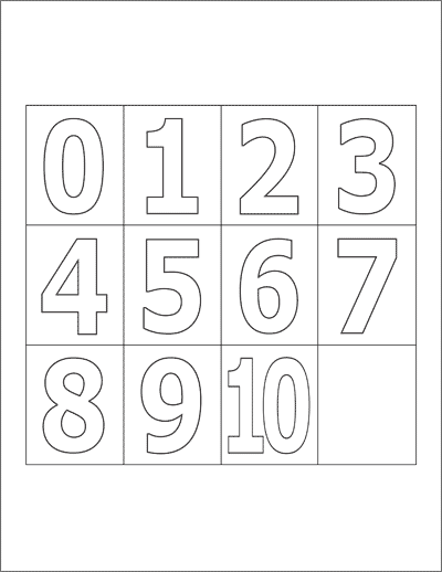 printable numbers and letters free