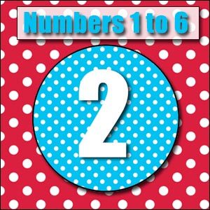 Printable Numbers - FREE &  Super Colorful - Brighten Up Your Math Wall