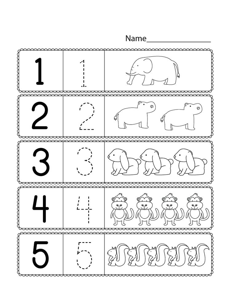 printable numbers for preschool free