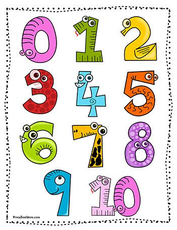 Number Preschool Printables