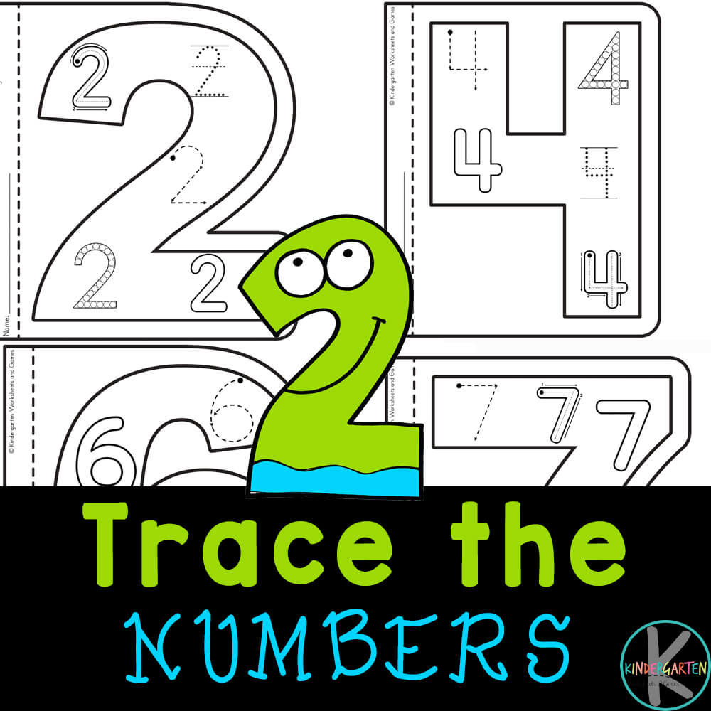 ✏️ FREE Printable Number Tracing Worksheets