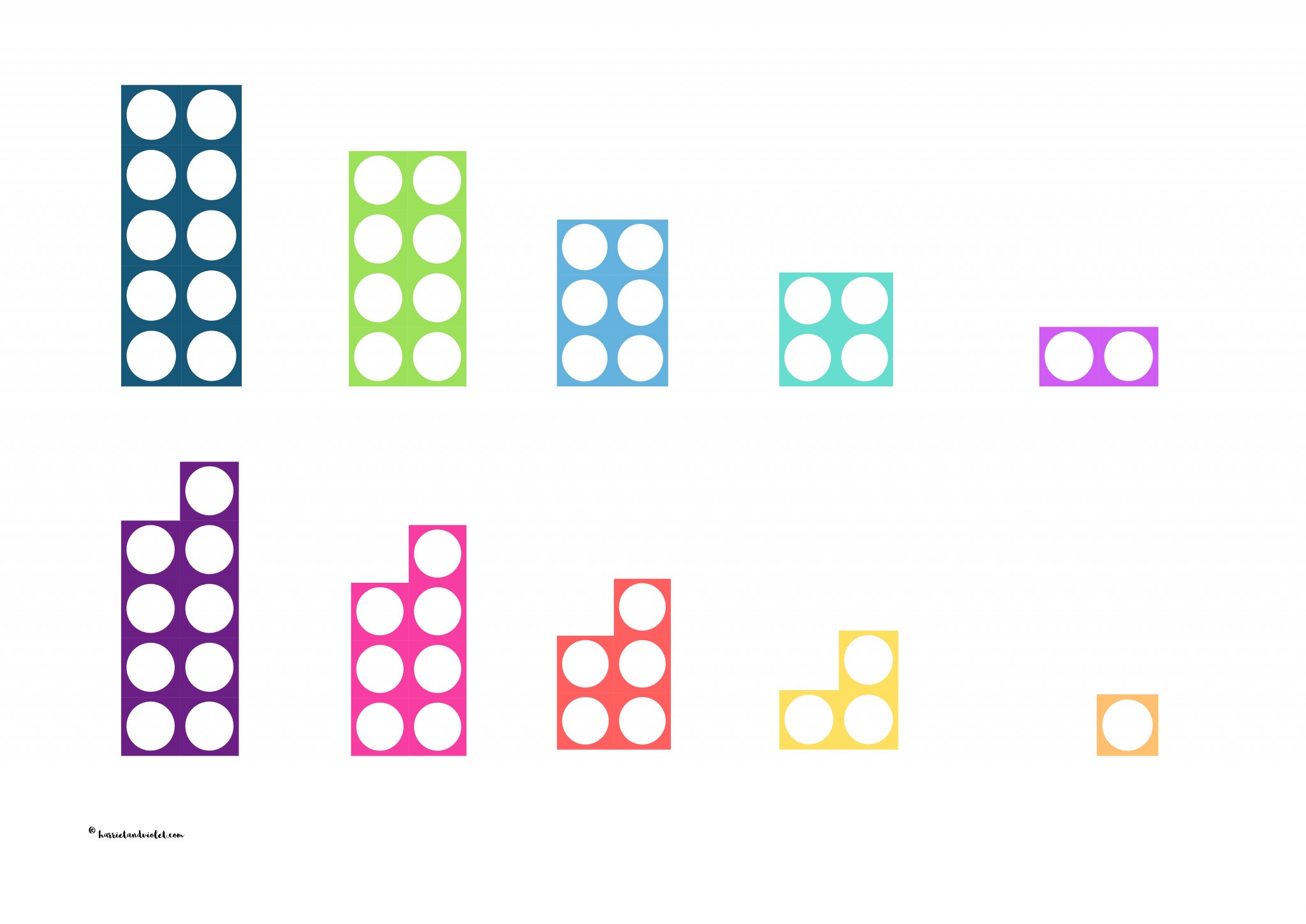 Free Printable Numicon Shapes Download Free Printable Numicon Shapes 