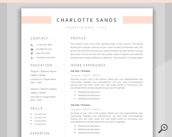printable nurse resume