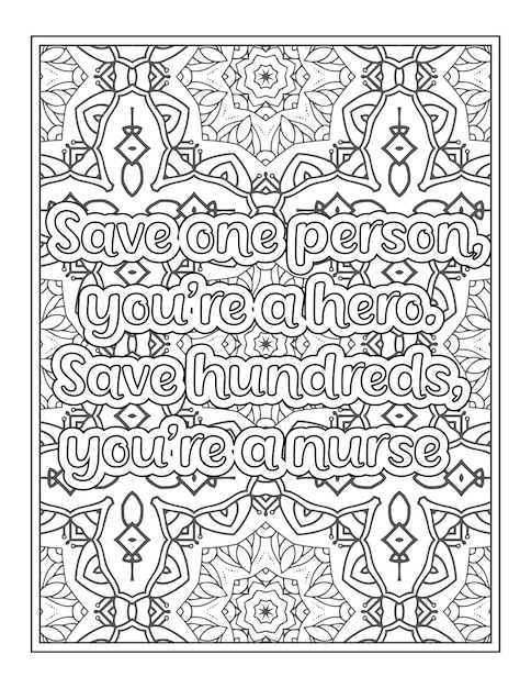 nursing is a work of heart, Nurse vector quote, Conceptual ...