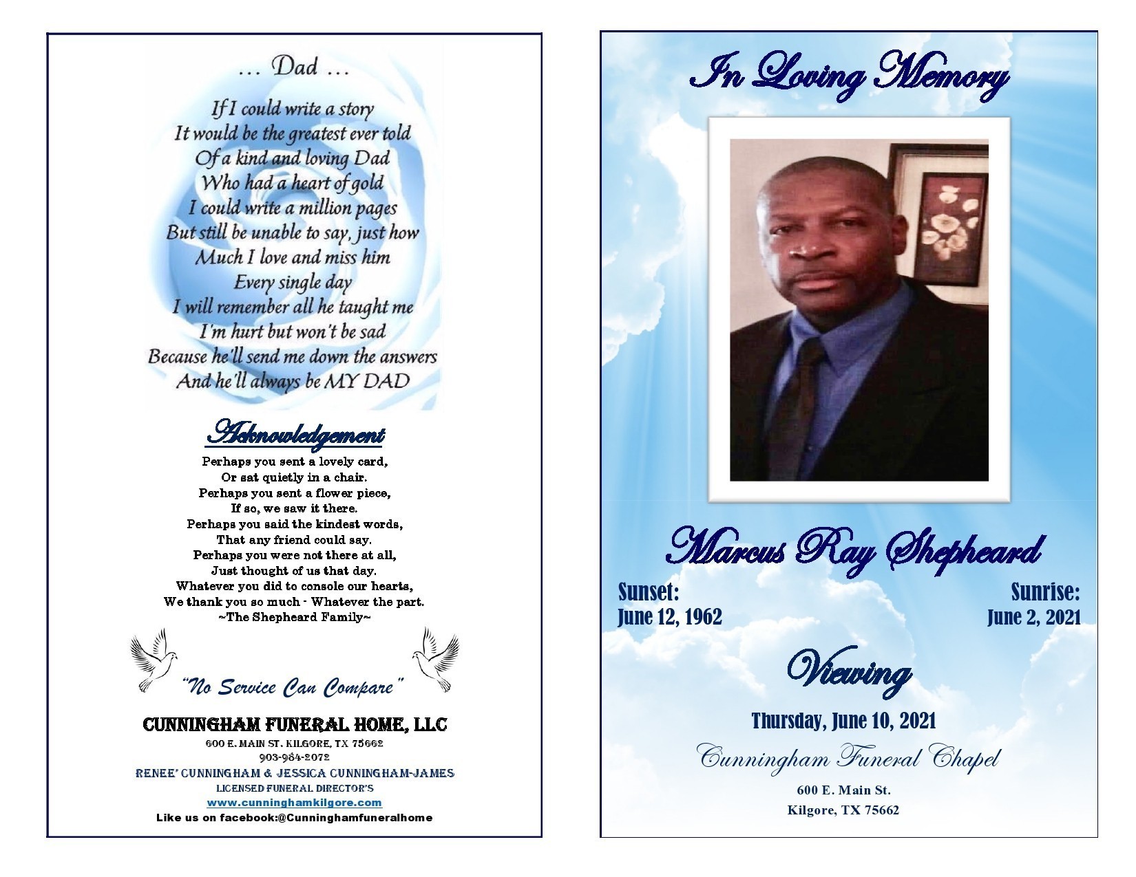 40 Printable Memorial Card Templates (In Loving Memory)