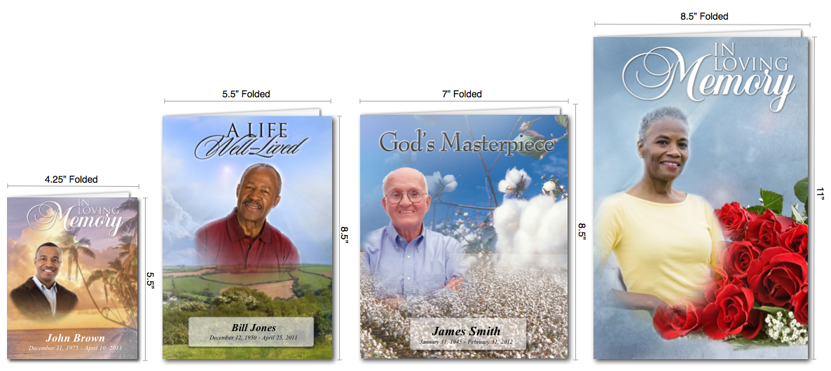 Unique Funeral Programs and Stationery Get Quick PDF