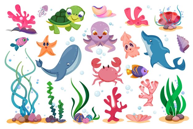 printable ocean animal pictures