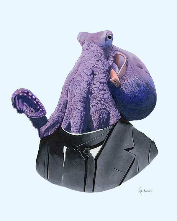 printable octopus art