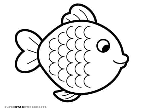 printable of a fish