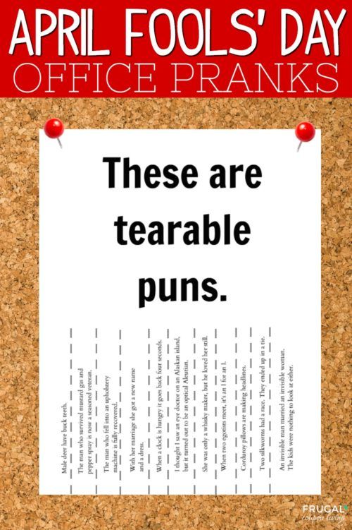 April Fools Day Printables