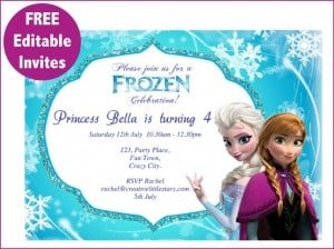 Frozen Birthday Celebration • Lady and the Carpenter LLC