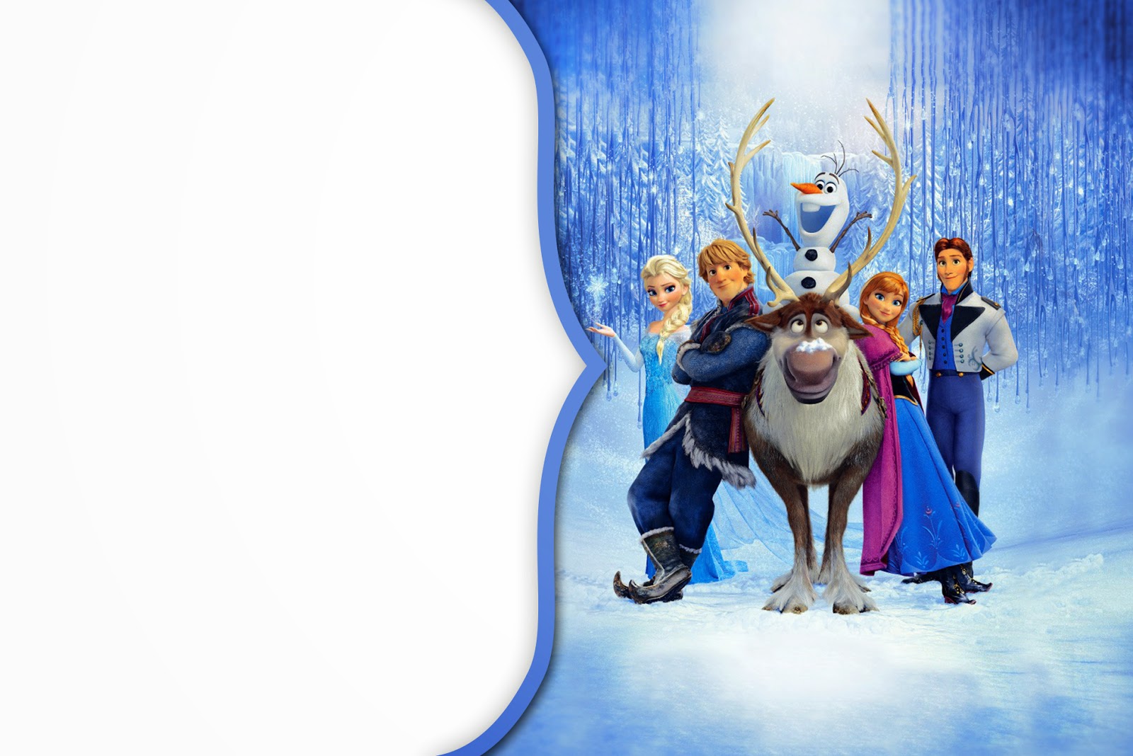 Frozen Birthday Party Invitations - Crafty Mama in ME!