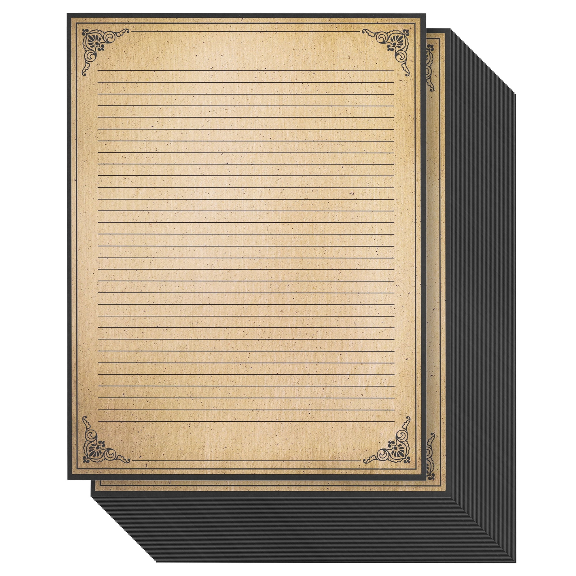 Vintage Writing Paper Pack Decorative Paper Pack Printable Paper 