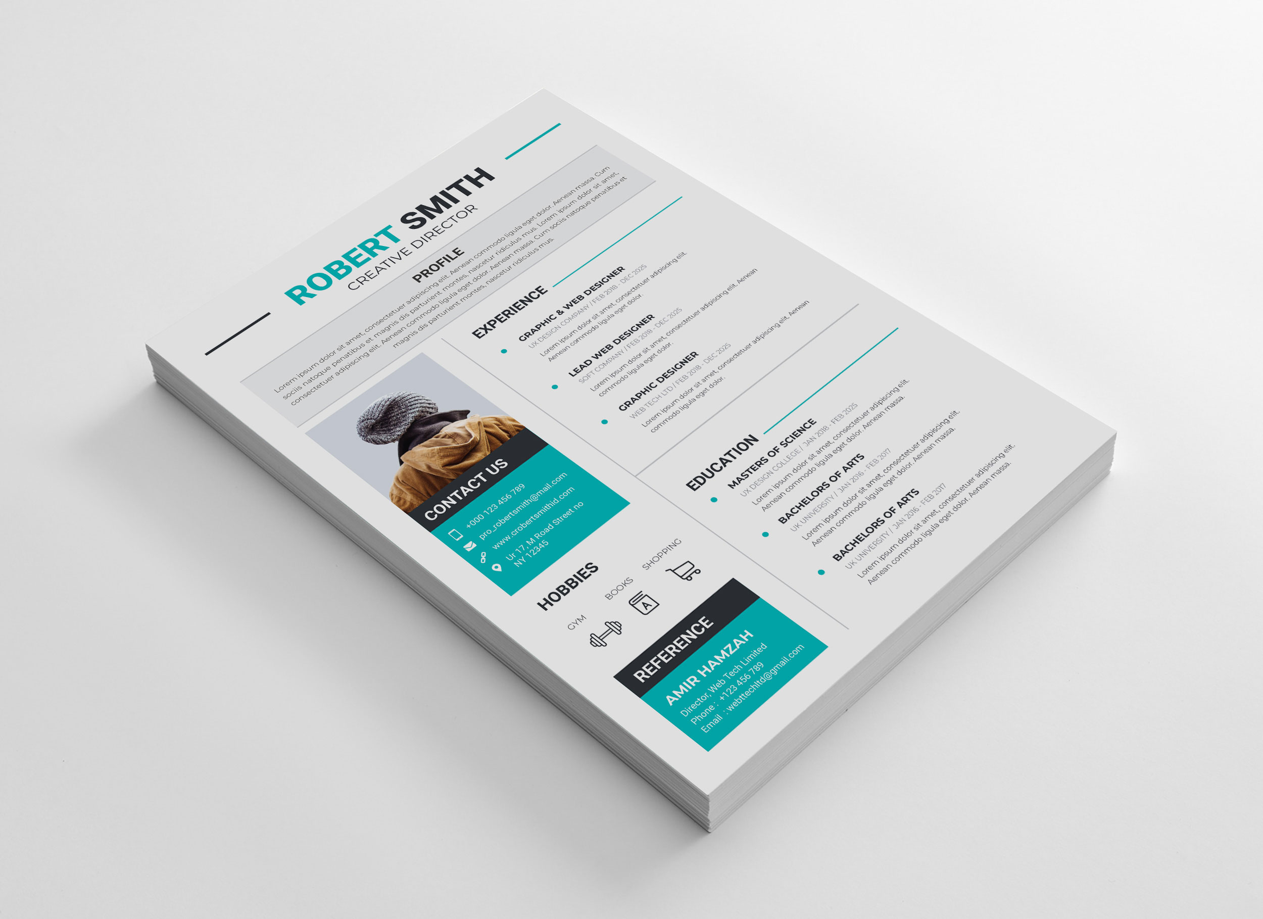 Elegant Print Resume Templates