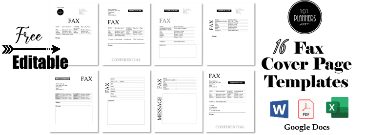 printable online fax cover sheet free