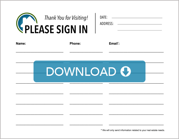 printable open house sign in sheet coldwell banker