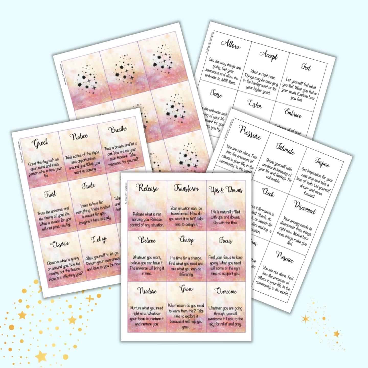 Free Printable Love Oracle Cards Pdf Free Printable Love Oracle Cards Pdf