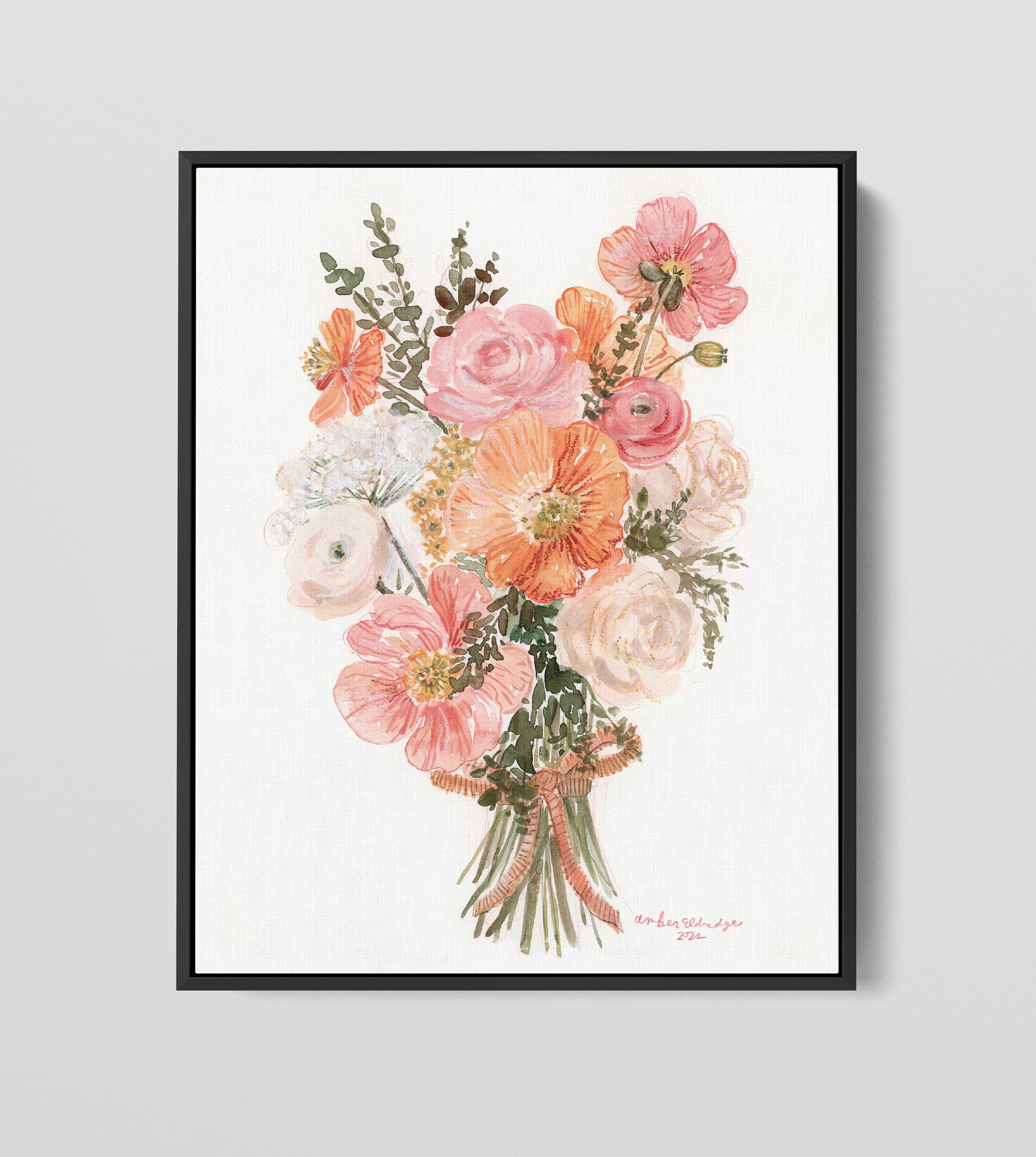 printable orange flowers
