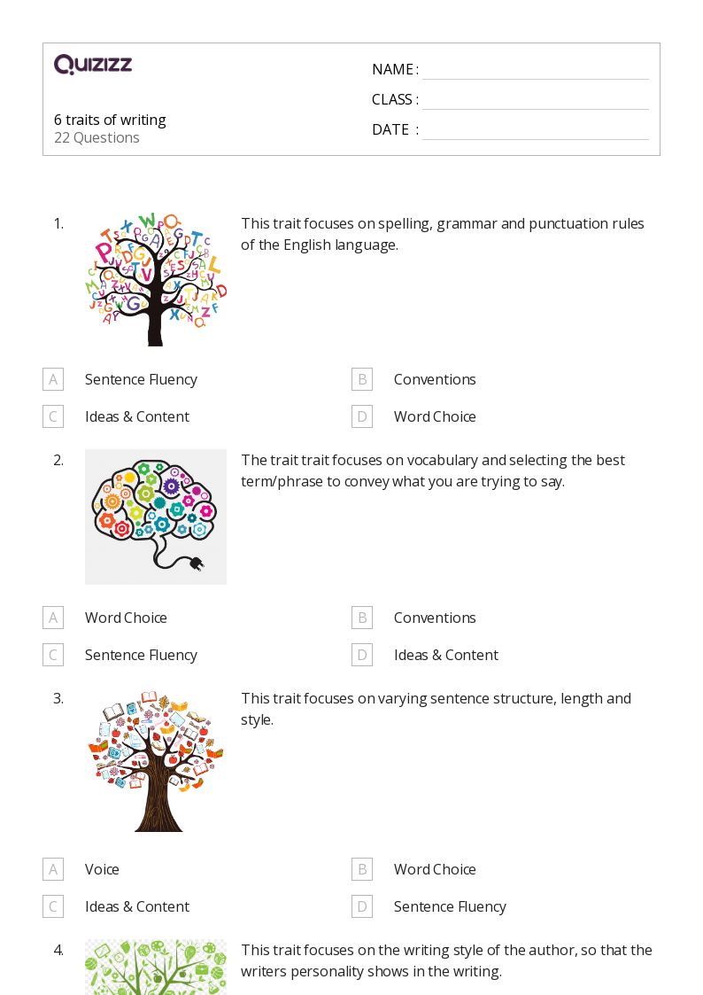 50+ Writing Organization and Structure worksheets for 6th Year on ...