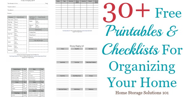 printable organization quiz
