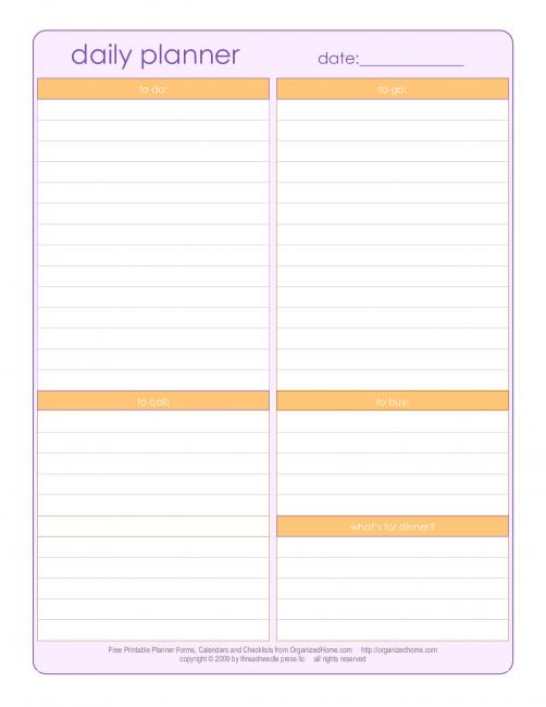 Household Notebook: Free Printables for an Organized Home ...