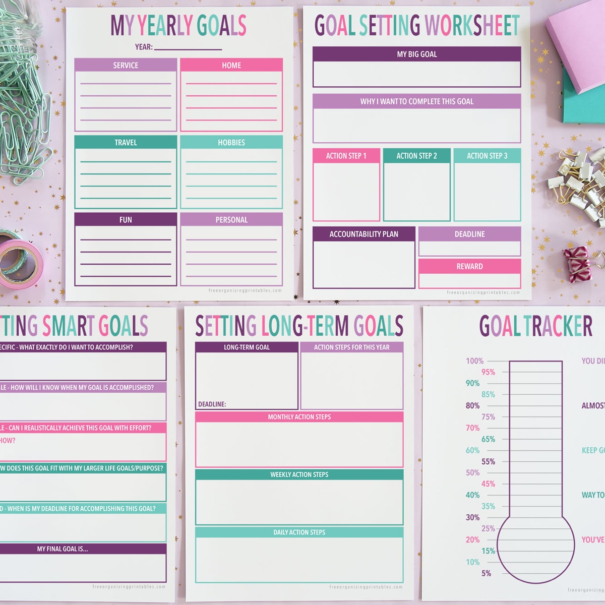 Home | Free Organizing Printables - Worksheets Library