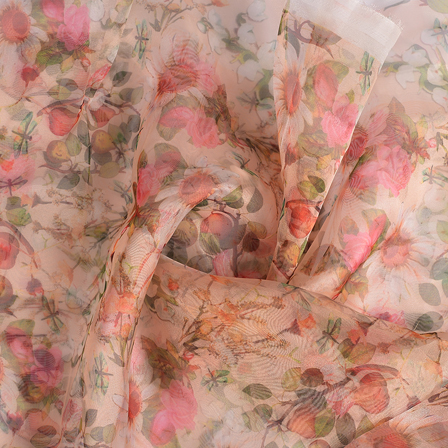 printable organza fabric